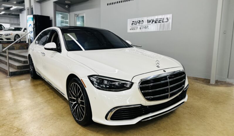 2021 M BENZ S 580 lleno