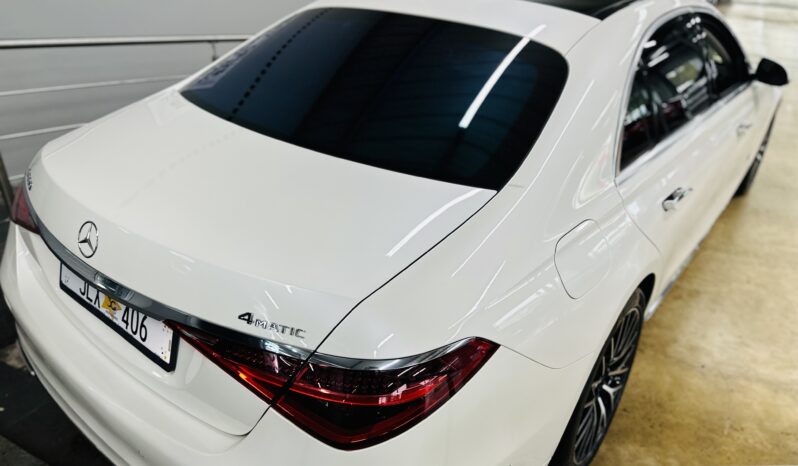 2021 M BENZ S 580 lleno
