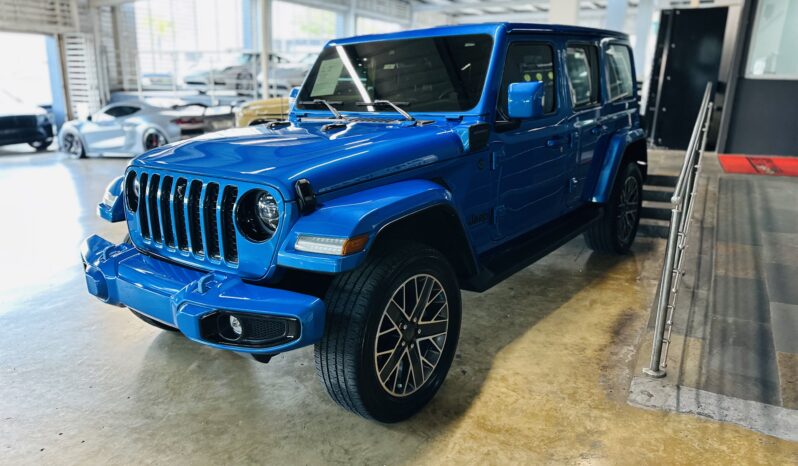 2022 JEEP WRANGLER SAHARA 4XE lleno