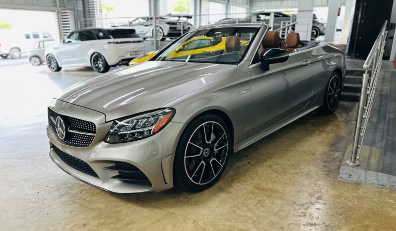 2020 M BENZ C 300 Cabriolet lleno
