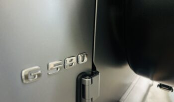 2027 G 580 MANUFAKTUR lleno